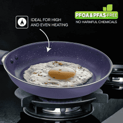 Prestige Ceraglide Ceramic Coated Non Stick Fry Pan | 22CM | Blue | 38250