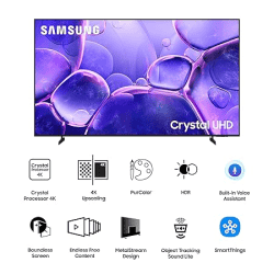 Samsung Ultra HD 4K Smart Tizen TV | 189 cm (75 inches) | UA75U8500FUXXL