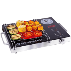 Wonderchef Easy Cook Infrared Induction Cooktop | LED Digital Panel | Smart Touch Buttons | 2200 W