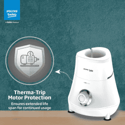 Voltas Beko Mixer Grinder | 3 Jars | 500 W | White | G5003HP-WH