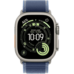 Apple Watch Ultra 3 | GPS + Cellular | 49mm | Titanium Case Blue/Bright Blue Trail Loop | S/M | Blue/Bright Blue Strap | MEWR4HN/A