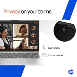 HP Thin and Light Laptop | Intel Core 5 120U | 16 GB | 512 GB SSD | Natural silver | 15-fd0640TU