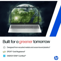 HP Thin and Light Laptop | Intel Core 5 120U | 16 GB | 512 GB SSD | Natural silver | 15-fd0640TU