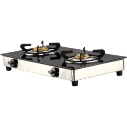 Butterfly Duo Plus 2B | Glass Top Gas Stove | 2 Burners