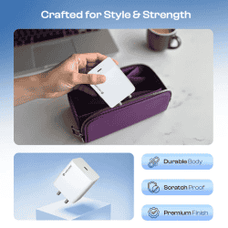 Lapcare THURSTY Superfast Wall Charger | 25W | White