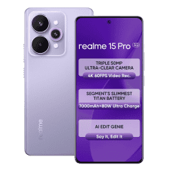 Realme 15 Pro 5G | 12 GB | 256 GB | Silk Purple