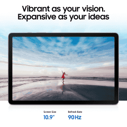 Samsung Galaxy Tab S10 Lite Tablet | Wi-Fi + 5G | 8 GB | 256 GB | Silver