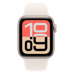 Apple Watch SE 3 | GPS + Cellular | 44 mm | Aluminium Case With Sport Band | S/M | Starlight