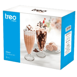 Treo Glace Cool Glass Bowl | 3pcs | 342ml