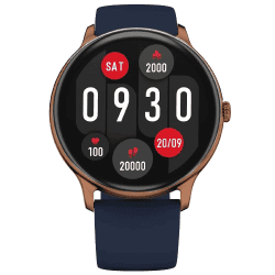 Fire-Boltt Loop Smartwatch | Bluetooth calling | Copper blue