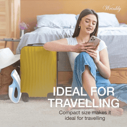 Havells Wrinkly Hand Held Garment Steamer | 920 W | Blue And White