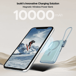 boAt EnergyShroom Magnacharge Power Bank | 10000 mAh | PB330
