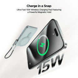 boAt EnergyShroom Magnacharge Power Bank | 10000 mAh | PB330