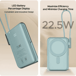 boAt EnergyShroom Magnacharge Power Bank | 10000 mAh | PB330