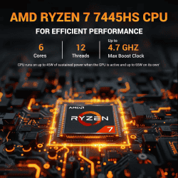 ASUS TUF Gaming Laptop | A16 AMD Ryzen 7 Hexa Core 7445HS | 16 GB | 1 TB SSD | NVIDIA GeForce RTX 4050 | Mecha Gray | FA607NUG-RL189WS