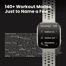 Amazfit Bip 6 Smart Watch | 46mm | Black