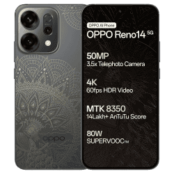 OPPO Reno14 5G | 8GB | 256GB | Diwali Gold