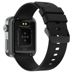 noise ColorFit Caliber 3 Smartwatch | Bluetooth Calling | 45.2mm | AMOLED Display | Jet Black Strap