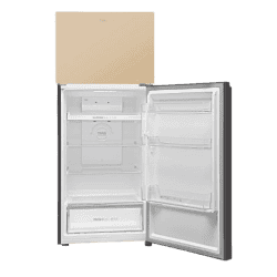 Haier Frost Free Double Door Refrigerator | 328L | 3 Star | Cream Pink Glass | HRF-3783CPG-P