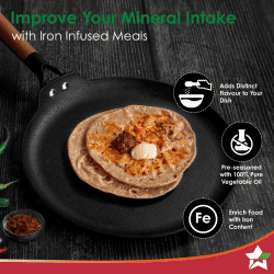 Wonderchef Ferro Light Weight Dosa Tawa | 30 cm