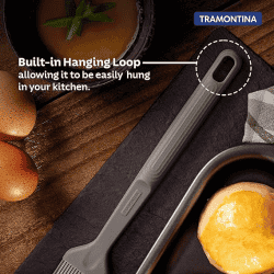 Tramontina Softta Silicone Basting Brush | Grey