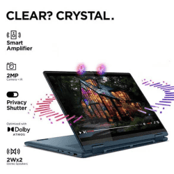 Lenovo Yoga 7i 2 in 1 Laptop | Intel Core Ultra 5 | 16 GB | Tidal Teal | 83DJ00FVIN