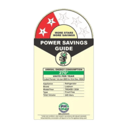 LIEBHERR Frost Free Double Door Refrigerator | 2 Star | 245 Litres | Grey Steel | TCHgsB 2411