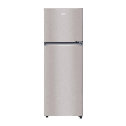 Haier Double Door Refrigerator | 240L |  2 Star | Brushline Silver | HRF-2902IBBS-P