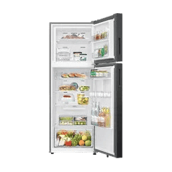 SAMSUNG  Double Door Smart Wifi Enabled Refrigerator | 330 Litres | 3 Star | Frost Free |  Black Matt | RT34DG5A4DB1HL