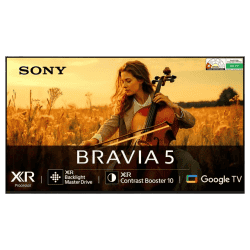 Sony BRAVIA 5 Series 4K Ultra HD Smart Mini LED Google TV |  164 cm (65 inches) |  K-65XR55A