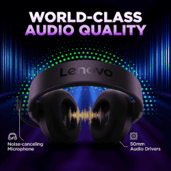 Lenovo H210 Wired Gaming Headset with mic | Black | GXD1P46880