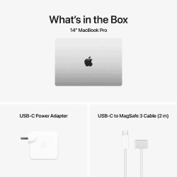 Apple MacBook Pro | 14 inch (35.56 cm) | M5 | 16 GB | 512 GB | Silver | MDE44HN/A