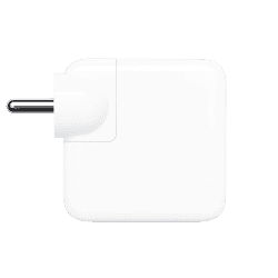 Apple Type C Fast Charger | 30W | Efficient Charging | Adapter | White | MW2G3HN/A