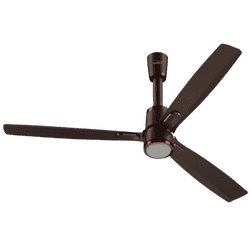 V-Guard Airwiz Light Premium High Speed BLDC Ceiling Fan | 1200 mm | 5 Star | Elegance Brown Matte