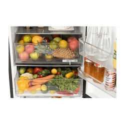 LG Door Cooling Plus and Wi-Fi Convertible Bottom Freezer Refrigerator | 340L | 3 Star | GL-B382EBMX