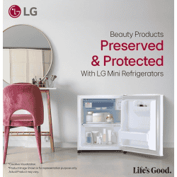 LG Direct Cool Single Door Mini Refrigerator | 43 L | 1 Star | GL-M051RSWB