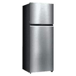 Haier Frost Free Double Door Convertible Refrigerator | 328 L | 2 Star | Nickel Steel | HRF-3782BNS-P