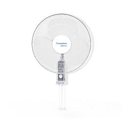 Crompton High Flo Waveplus wall mount fan | 400 mm | white
