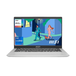 MSI Modern 14 Laptop | Intel 12th Gen i7-1255U | 16GB | 512GB SSD | Windows 11 Home | Urban Silver | C12MO-1298IN