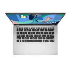 MSI Modern 14 Laptop | Intel 12th Gen i7-1255U | 16GB | 512GB SSD | Windows 11 Home | Urban Silver | C12MO-1298IN