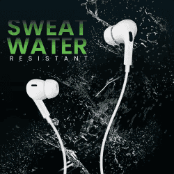 salpido wired Earphones with Mic | EP 13 | Type-C | 10mm Drivers | White