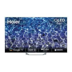 Haier QLED S80 4K Ultra HD Smart Google TV | Dolby Audio | 164cm (65) | H65S80FUX