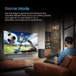 Haier QLED S80 4K Ultra HD Smart Google TV | Dolby Audio | 164cm (65) | H65S80FUX