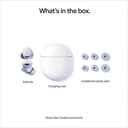 Google Pixel Buds 2a TWS Earbuds | Active Noise Cancellation | Iris