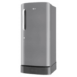 LG Smart Inverter Compressor Direct Cool Single Door Refrigerator | 210 L | 5 Star | Shiny Steel | GL-D231APZU
