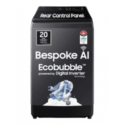 Samsung Fully Automatic Top Load Washing Machine | 12 Kg | 5 Star | Deep Charcoal | WA80F12S5CTL