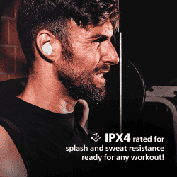 Philps In Ear Earbuds | 10mm | White | TAT1209WT/00