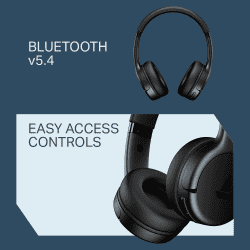 boAt Rockerz 411 Wireless Headphones | 40mm | Active Black