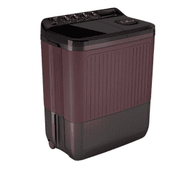 LLOYD Semi Automatic Top Load Washing Machine | 8 kg | 5 Star | Purple | GLWS805ARJPC