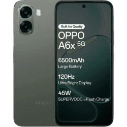 Oppo A6x 5G | 4GB | 128 GB | Olive Green